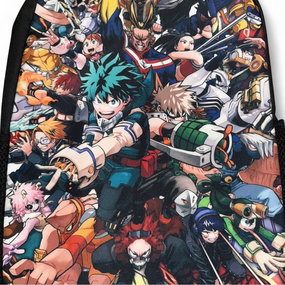 Anime MY HERO ACADEMIA Character Print Backpack - Picture 2 of 4